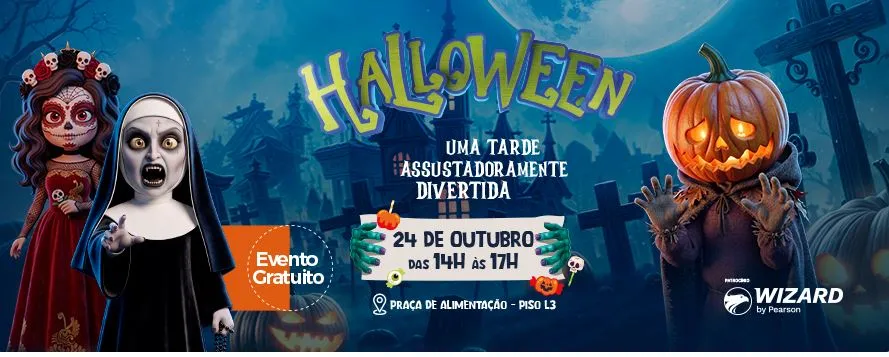 Halloween no Shopping Estação Cuiabá